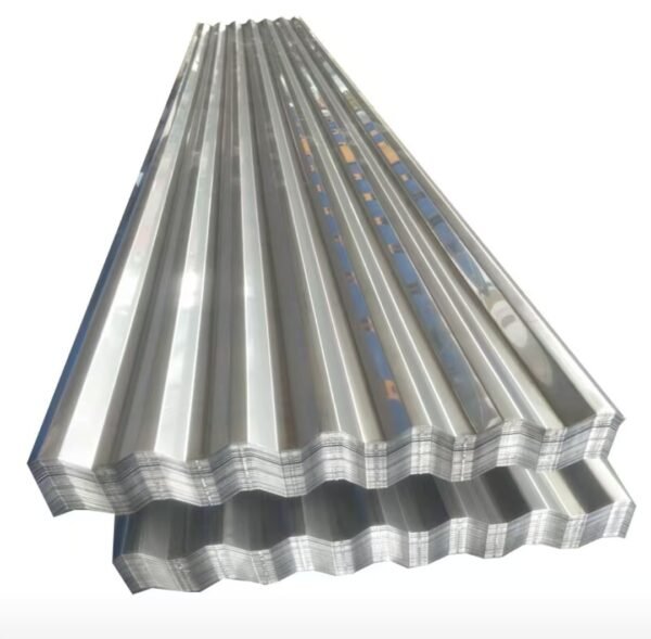 Aluminum corrugated sheeting