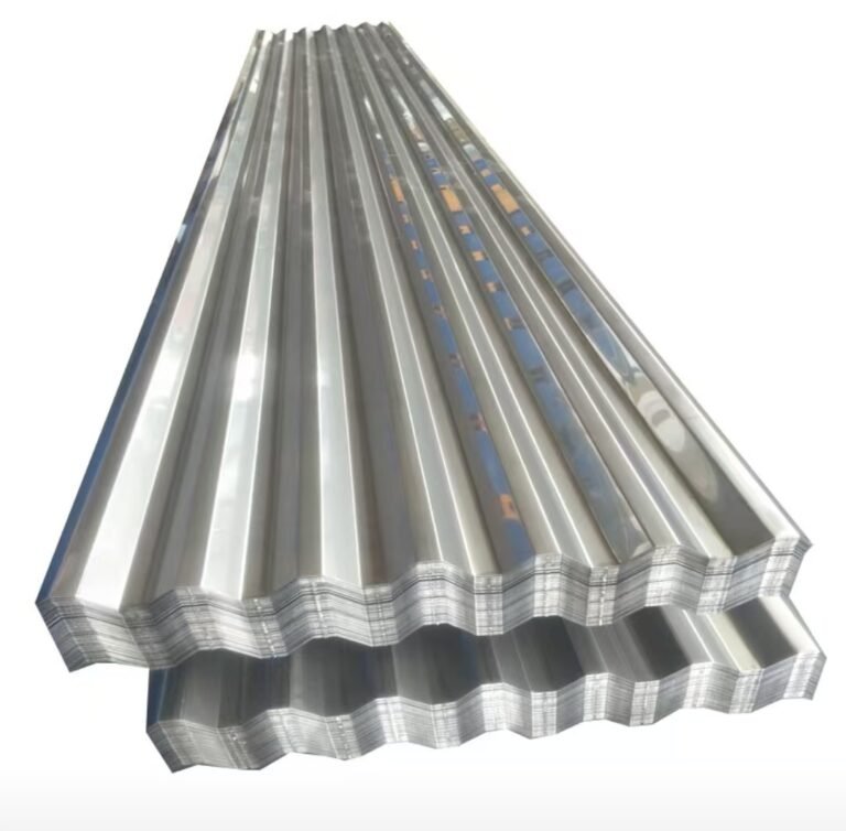 Aluminum corrugated sheeting
